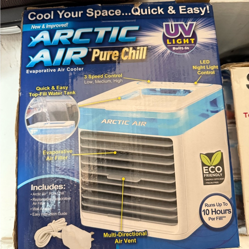 Arctic Air Pure Chill Evaporative Air Cooler - White